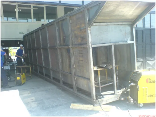 Tank, silo ve platform — Ozmak Mühendislik imalatı 2