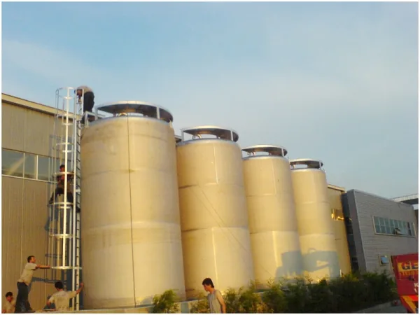 Tank, silo ve platform — Ozmak Mühendislik imalatı 3