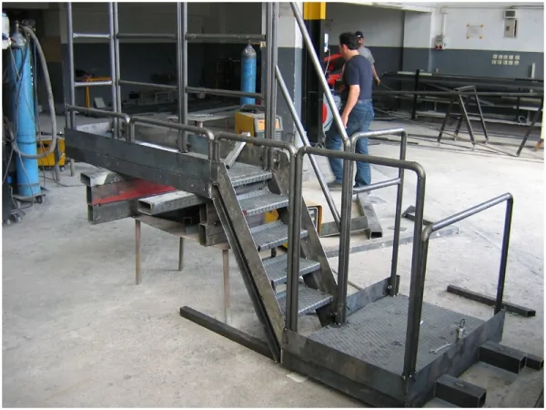 Tank, silo ve platform — Ozmak Mühendislik imalatı 7