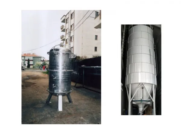 Tank, silo ve platform — Ozmak Mühendislik imalatı 9